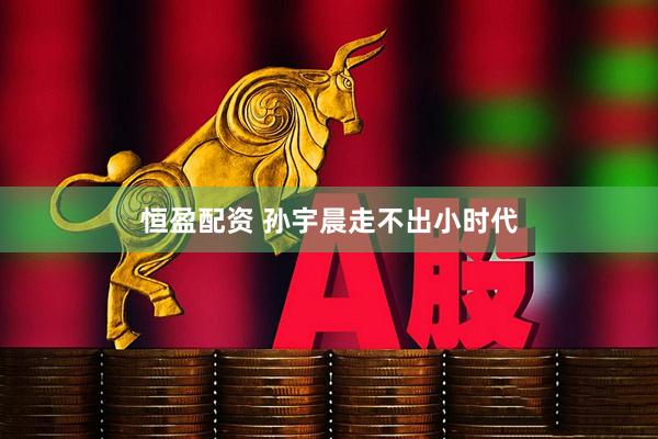 恒盈配资 孙宇晨走不出小时代